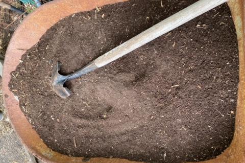 One or two inches of compost on existing beds will refresh the soil by adding nutrients, breaking up heavy clay and improving moisture retention. Courtesy photo