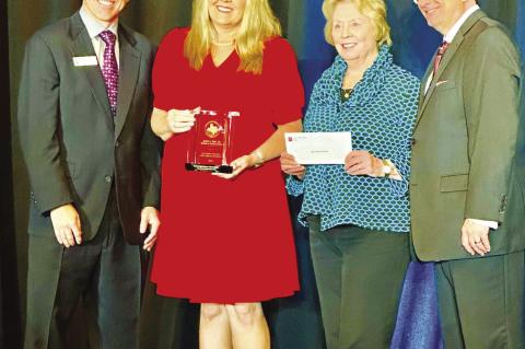 Bastrop Museum leaders accept prestigious statewide award