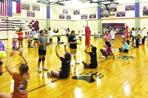 Bastrop hosts Lady Bear youth volleyball camp