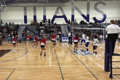 BISD Classic volleyball tournament a spike