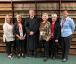 Pictured are (from left) Michelle Lockhart, Carole Richards, Sharlene Brown, Paula Luther and Chris Contreras, all of whom were named as new court appointed special advocates (CASAs) per a Nov. 1 announcement.   Courtesy photo