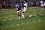 Maria Yanez (left) fights for possession against a Pflugerville defender. Photo by Quinn Donoghue