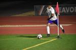 Guillermo Hernandez gears up for a second half corner-kick. Photo by Quinn Donoghue